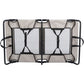 Trixie Dog Lounger I 79x19x50cm I Grey-Black I Holds Up To 15kg