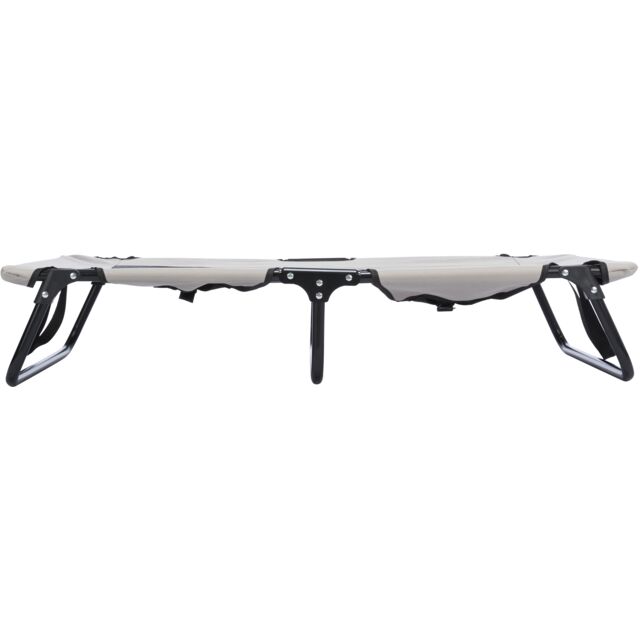 Trixie Dog Lounger I 79x19x50cm I Grey-Black I Holds Up To 15kg