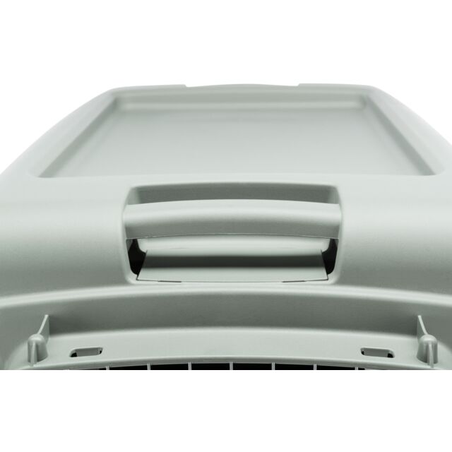 Trixie Be Eco Giona 4 (28”) Transport Box Carrier IATA Approved I S-M I 50x51x70cm I Anthracite Grey-Green I Holds Up To 18kg