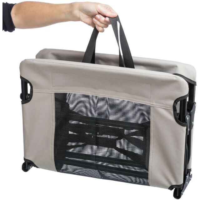 Trixie Dog Lounger I 79x19x50cm I Grey-Black I Holds Up To 15kg