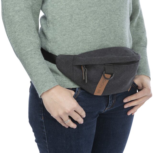 Trixie Be Nordic Sling Bag Pocket 24x11x8cm Belt 50-165cm Black