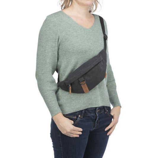 Trixie Be Nordic Sling Bag Pocket 24x11x8cm Belt 50-165cm Black