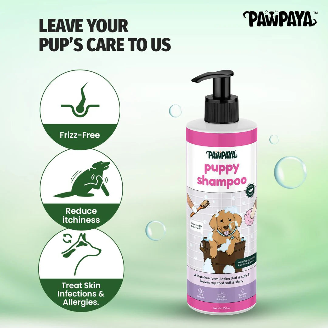 Pawpaya Puppy Shampoo For Dogs 250ml