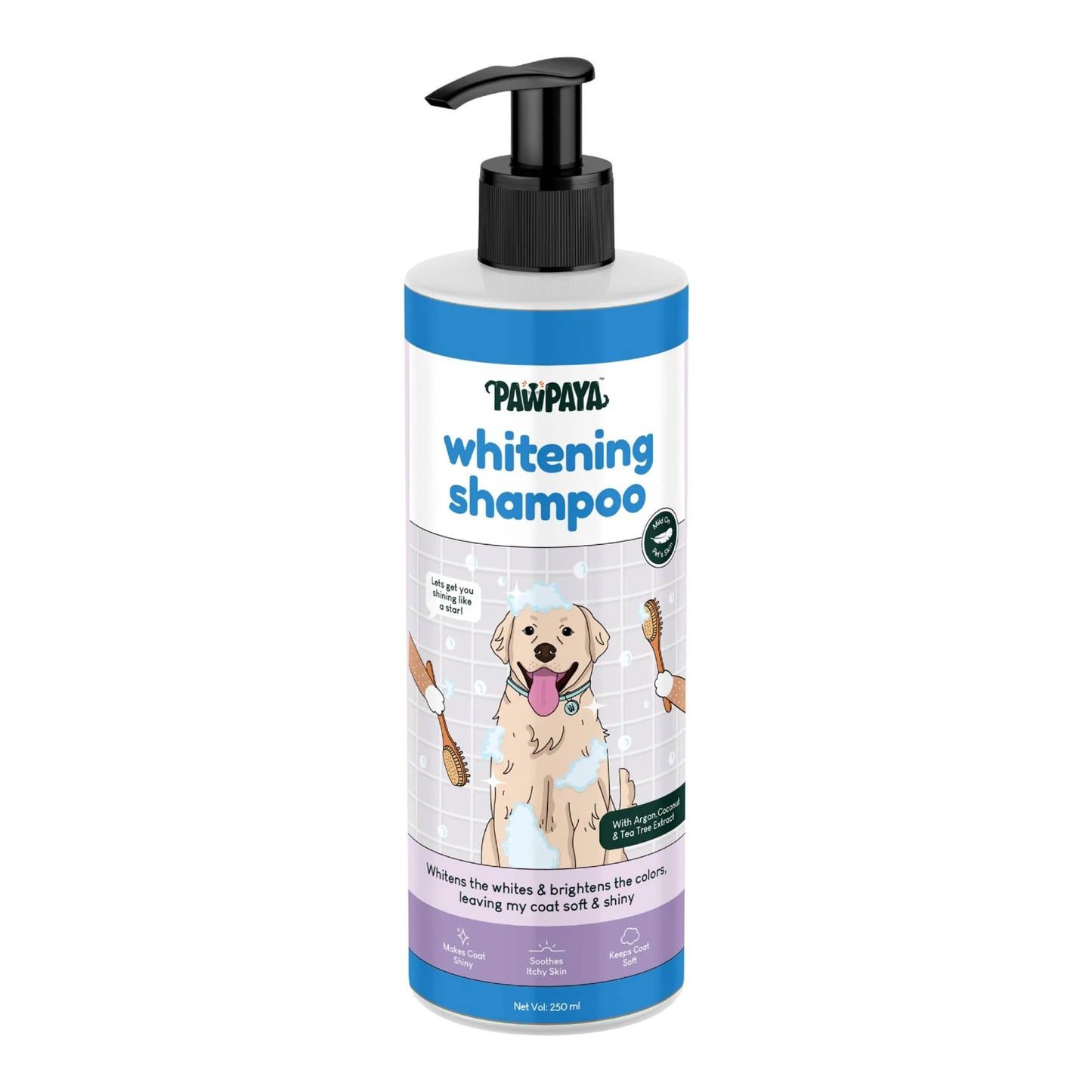 Pawpaya Whitening Shampoo For Dogs 250ml