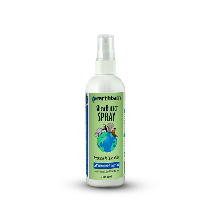 Earthbath Shea Butter Spray Hypoallergenic Alcohol & Paraben Free Vegan & Cruelty-Free 237ml