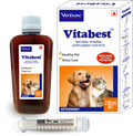 Virbac Vitabest Vitamin Syrup for Dogs & Cats 250ml