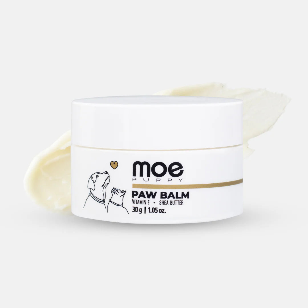 Moe Puppy Paw Balm/Paw Cream Cruelty Free and Plant Based Formula for Dogs & Cats 30g