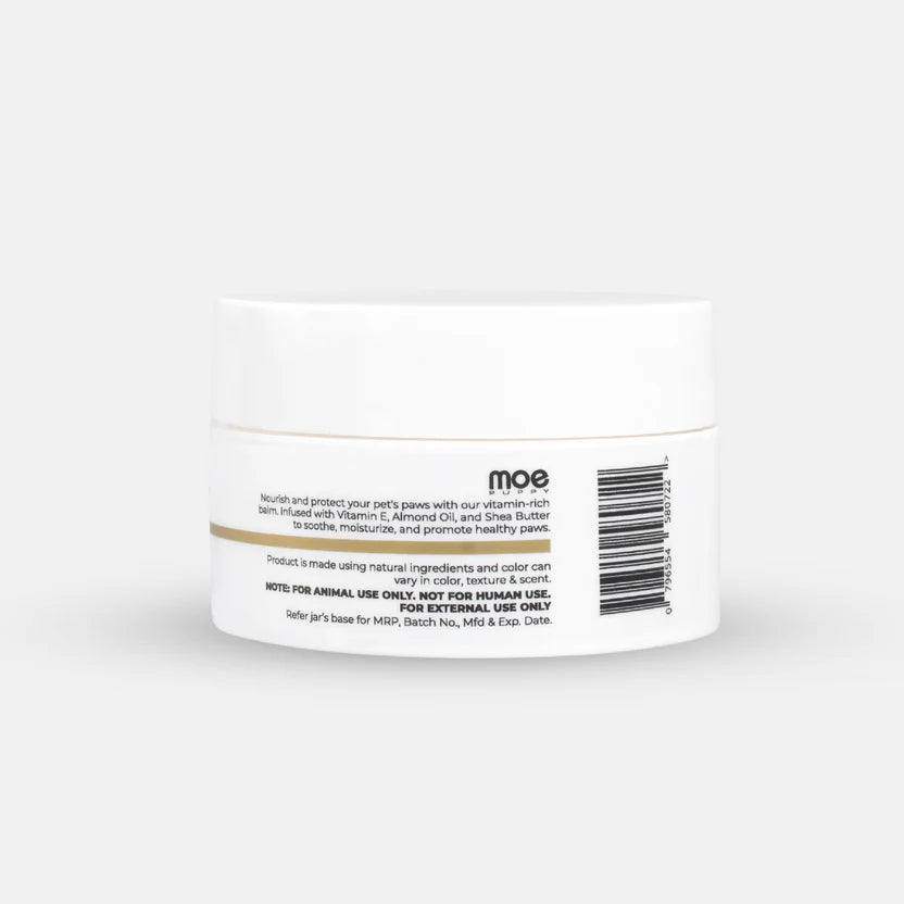 Moe Puppy Paw Balm/Paw Cream Cruelty Free and Plant Based Formula for Dogs & Cats 30g