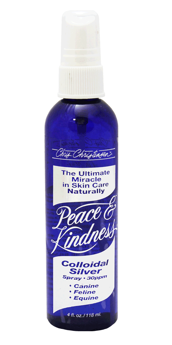 Chris Christensen Peace & Kindness Colloidal Silver Spray for Cuts & Wounds