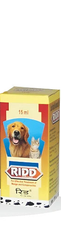 Pet Care Ridd Anti Tick & Flea Solution For Dogs 15ml