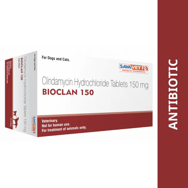 Sava Vet Bioclan (Clindamycin) Tablet for Dogs and Cats 1 x 10 Tablets