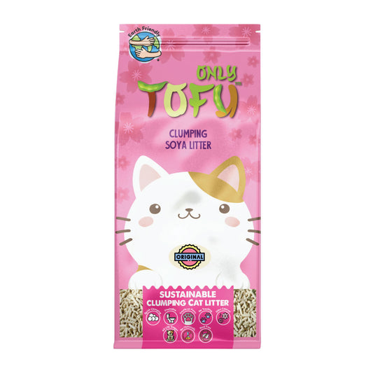 Nutra Pet Tofu Clumping Cat Litter Original Sticks - 7 Liters