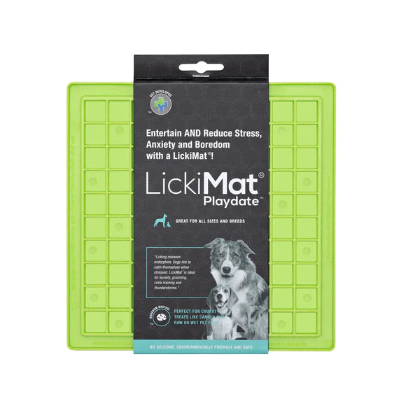 LickiMat Playdate Slow Feeder For Dog 20x1x20cm