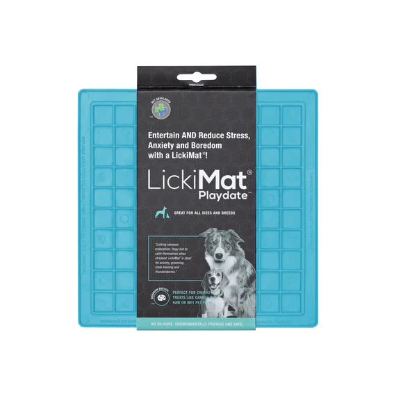 LickiMat Playdate Slow Feeder For Dog 20x1x20cm