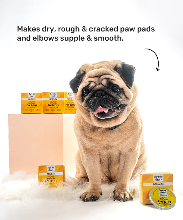 Vivaldis Bark Out Loud 100% Natural Beeswax Paw Butter For Dogs Cats