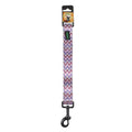 Basil Printed Purple Padded Leash