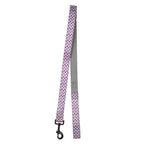 Basil Printed Purple Padded Leash