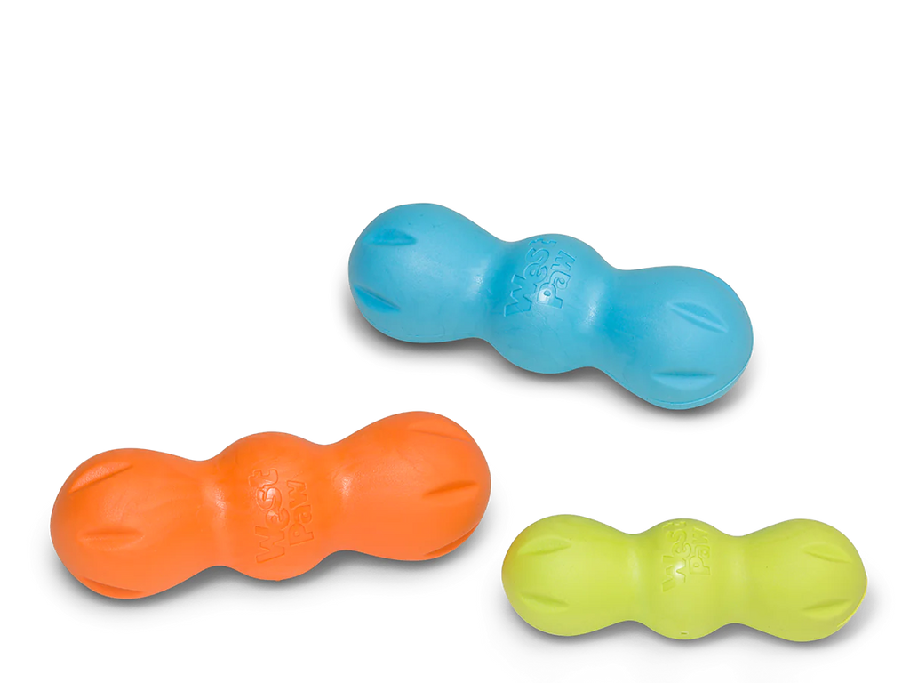 West Paw Zogoflex Rumpus Dog Toy -  Tangerine