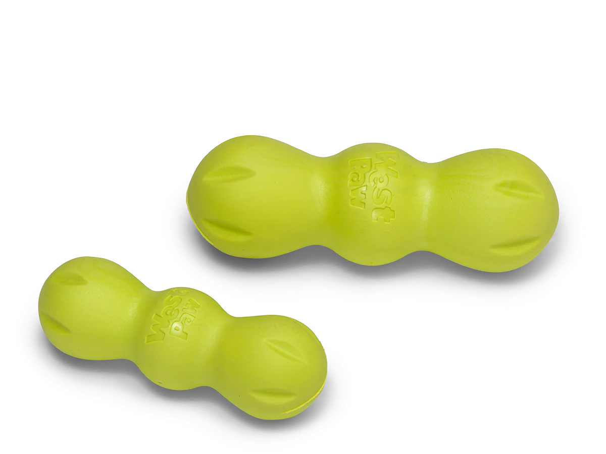 West Paw Zogoflex Rumpus Dog Toy -  Granny Smith