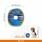 FOFOS SOS Ring Large Dog Toy 8 x 8 x 1.5cm