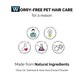Moe Puppy Rinse Free with Oatmeal & Olive Oil Cruelty Free and Plant Based Formula For Dogs & Cats 300ml