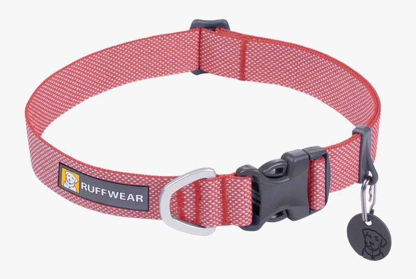 Ruffwear Hi & Light Collar For Dogs Salmon Pink