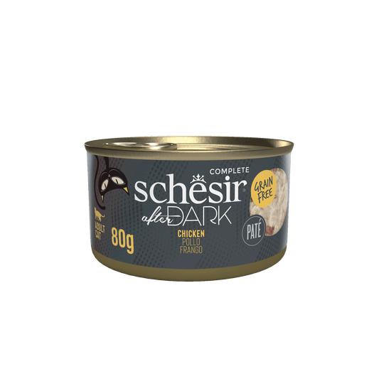 Schesir After Dark Pate Chicken Wet Adult Cat Food 80g