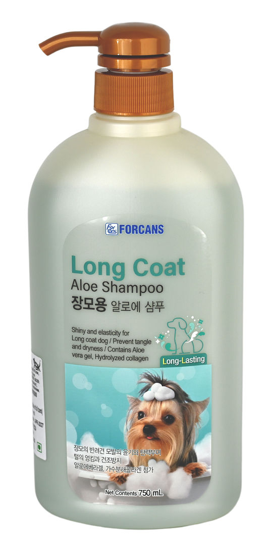 Forbis Long Coat Aloe Shampoo for Dogs & Cats