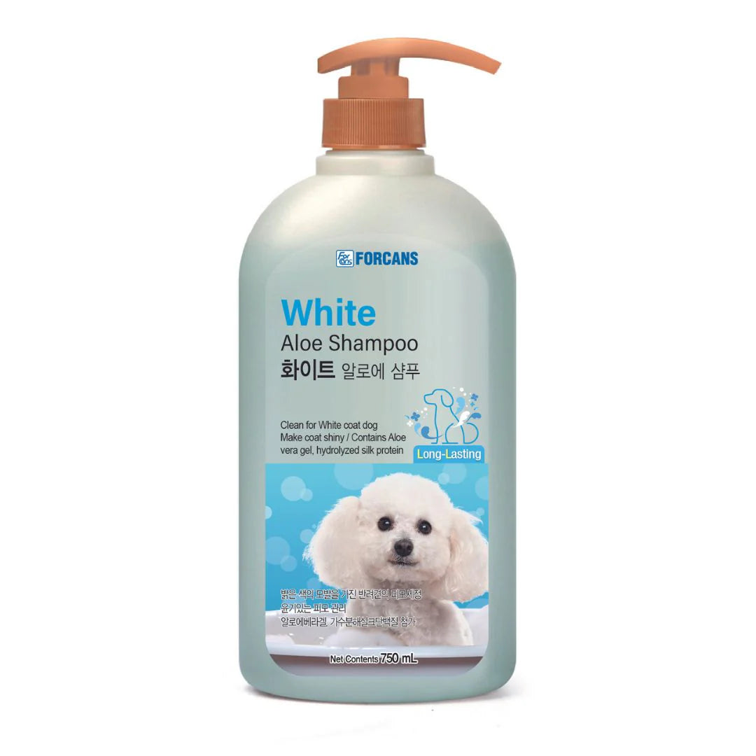 Forbis Forcans White Coat Aloe Shampoo 750ml