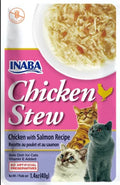 Inaba Chicken Stew Chicken & Salmon Recipe Treats For Cats 40g