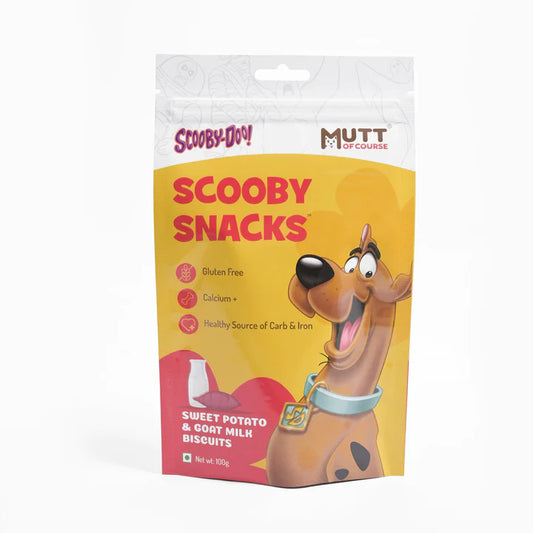 Mutt of Course Sweet Potato and Goat Milk Dog Biscuits 100g (Pack of 2)