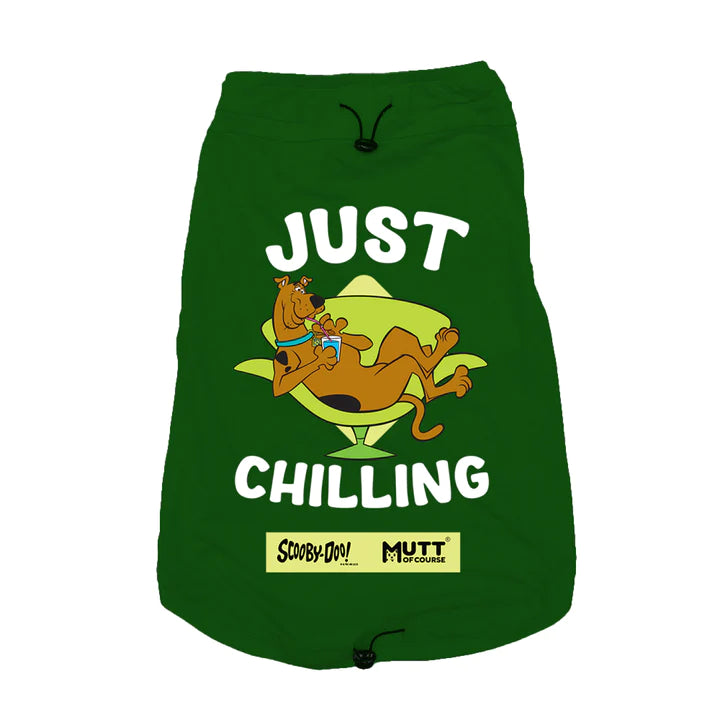 Mutt of Course Scooby Doo Just Chilling T-Shirt For Dogs