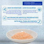 Inaba Churu Creamy Skin & Coat Chicken Recipe Treat For Cats 14g x 4 Tubes