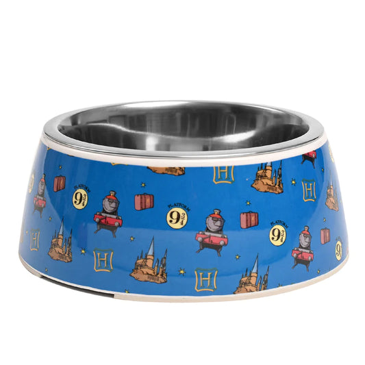 Mutt of Course Harry Potter Welcome to Hogwarts Bowl For Dogs