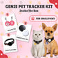 Kennel Genie Pet Tracker Kit Adjustable Collar For Dogs and Cats Work with Android