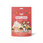 HYE Pets Vegetarian Freeze Dried Treats with Goat Milk, Strawberry, and Banana for Dogs and Cats 30g