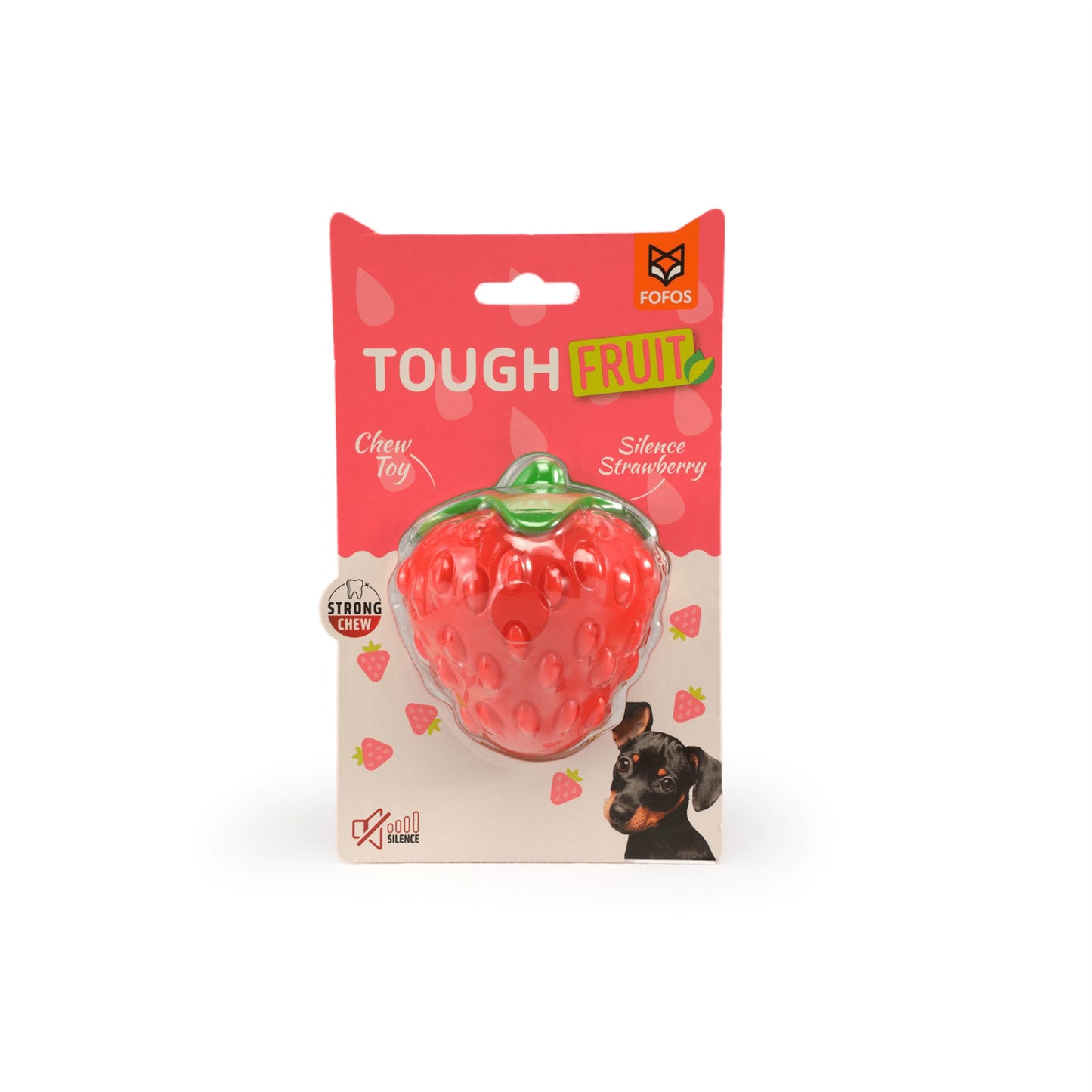 FOFOS Fruity-Bites Silence Strawberry 9 x 8.1 x 7.9 cm