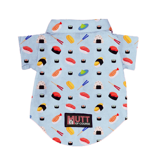 Mutt of Course Sushi Surprise Shirt For Your Furry Friend
