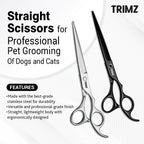 Trimz Straight Scissors 7inch