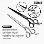 Trimz Straight Scissors 7inch