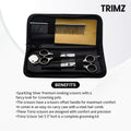Trimz Scissor Set of Two 5.5 Sparking Silver