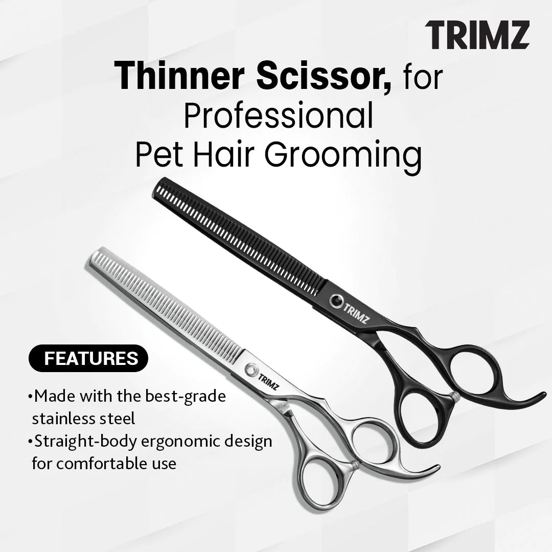 Trimz Thinner Scissors For Pet 7inch