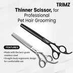 Trimz Thinner Scissors For Pet 7inch