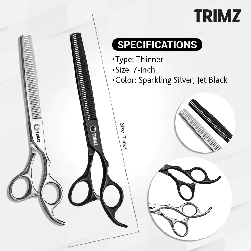 Trimz Thinner Scissors For Pet 7inch