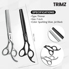 Trimz Thinner Scissors For Pet 7inch