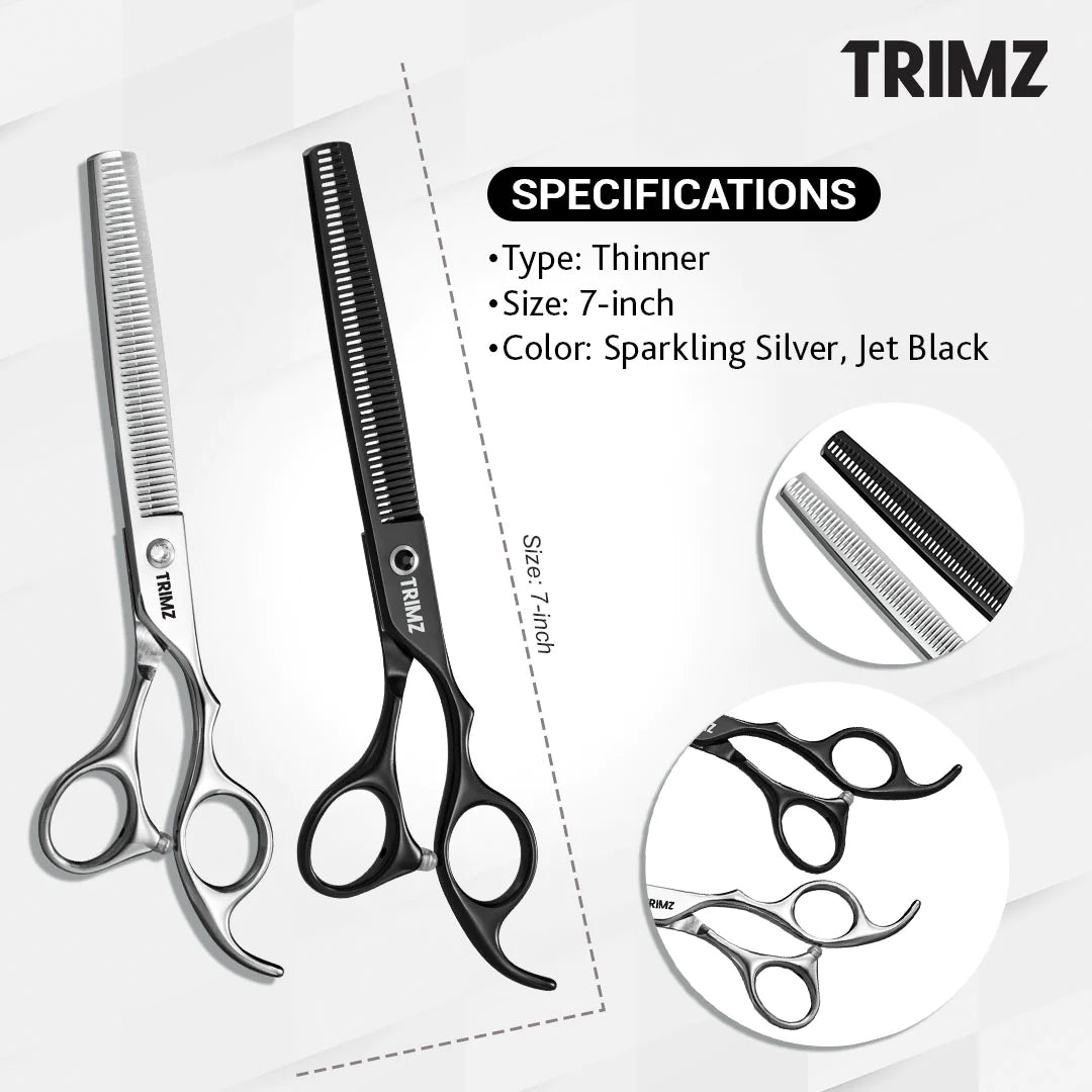 Trimz Thinner Scissors For Pet 7inch