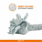 FOFOS Terry Rope 2knots Puppy Dog Toy 6 x 6 x 22 cm Assorted