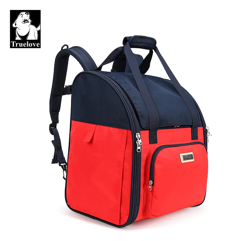 Truelove Pet Outdoor Carrier l Water Resistance Fabric Pet Shoulder Backpack l 34 x 30 x 40cm l Color May Vary