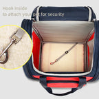 Truelove Pet Outdoor Carrier l Water Resistance Fabric Pet Shoulder Backpack l 34 x 30 x 40cm l Color May Vary