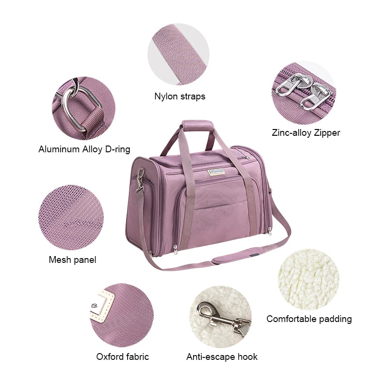 Truelove 1 Side Expandable Duffle Carrier I Size : 47 x 27 x 30cm I Colors May Vary